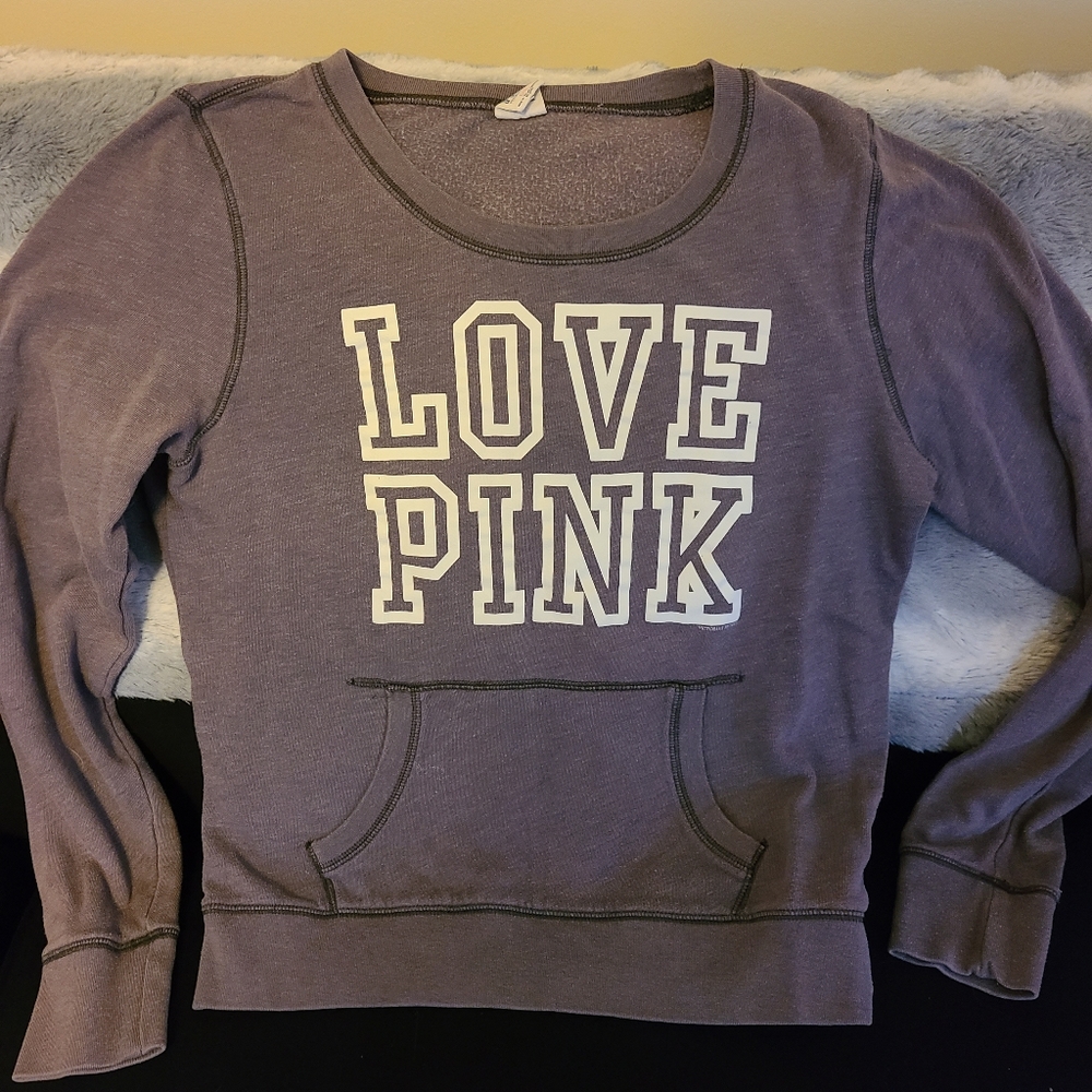 PINK crew neck